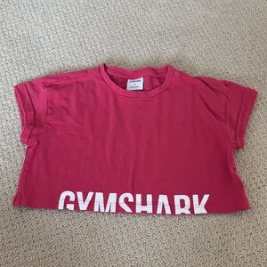 Gymshark Red Crop Top